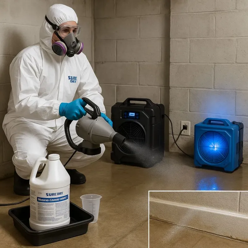 Sanitization and Odor Removal process in Cumberland Hill, RI