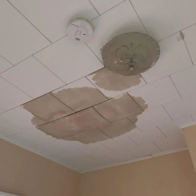 Ceiling Water Damage Repair in Cumberland Hill, RI